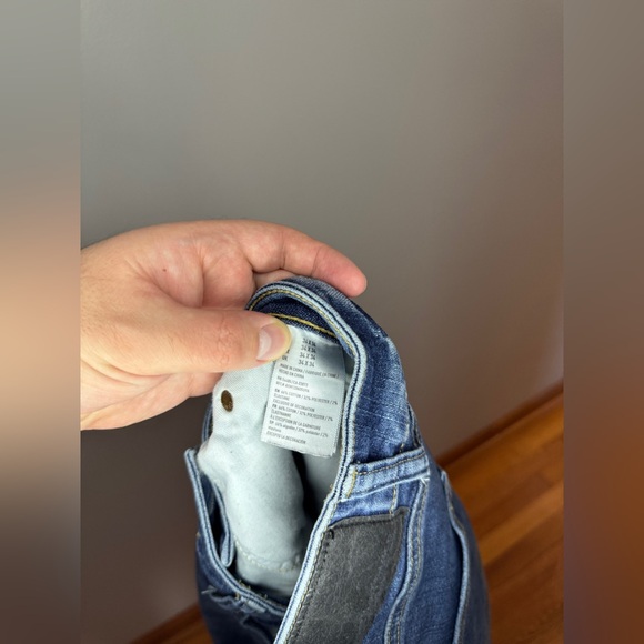 Pre-Owned W34xL34 American Eagle Blue Original Straight Jeans - Picture 11 of 11